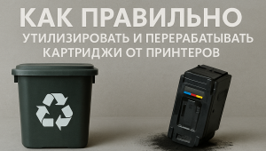 как правильно утилизировать и перерабатывать картриджи от принтеров - фото - 2